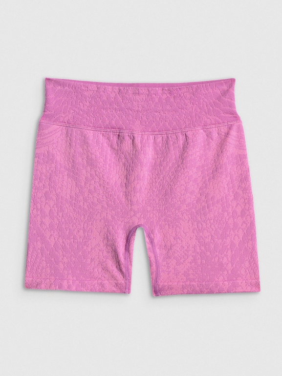 Damskie legginsy krótkie treninowe 4F 4FRSS26TFSTF133 - różowe