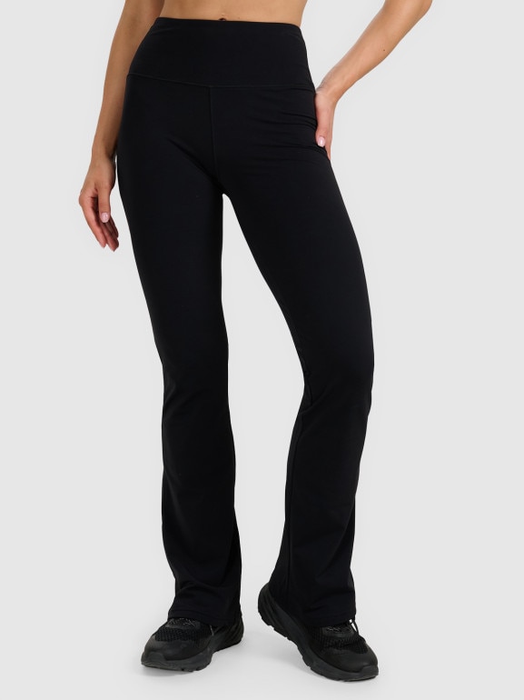 Damskie legginsy ocieplane 4F 4FWAW25TTROF1195 - czarne