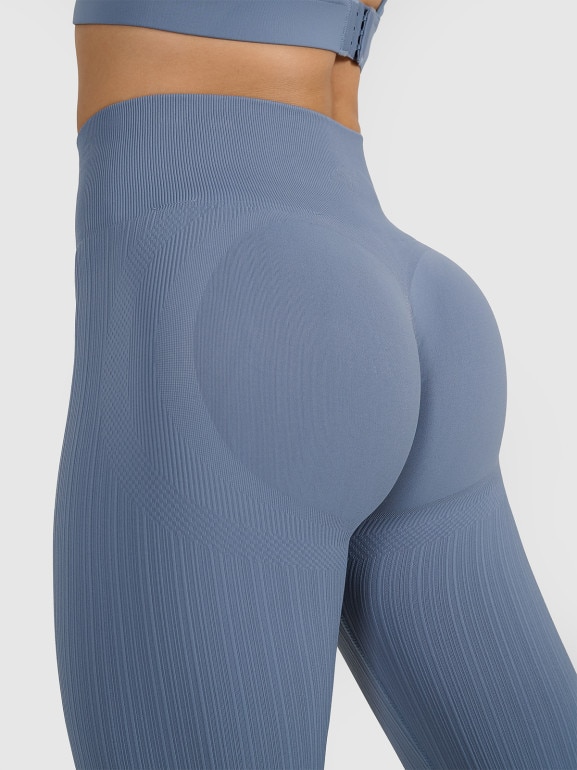 Damskie legginsy treningowe 4F 4FRAW25TFTIF450 - szare