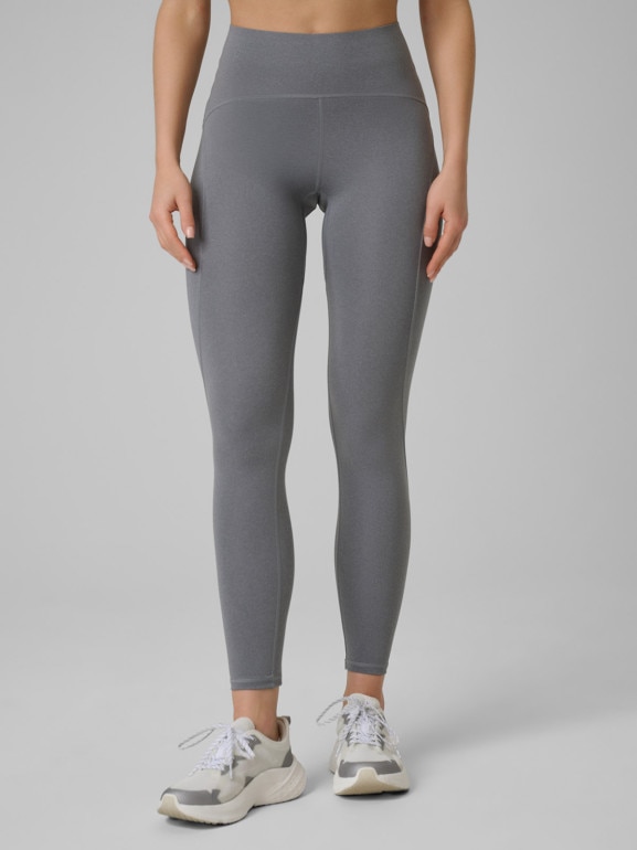 Damskie legginsy treningowe 4F 4FRSS26TFTIF499 - szare