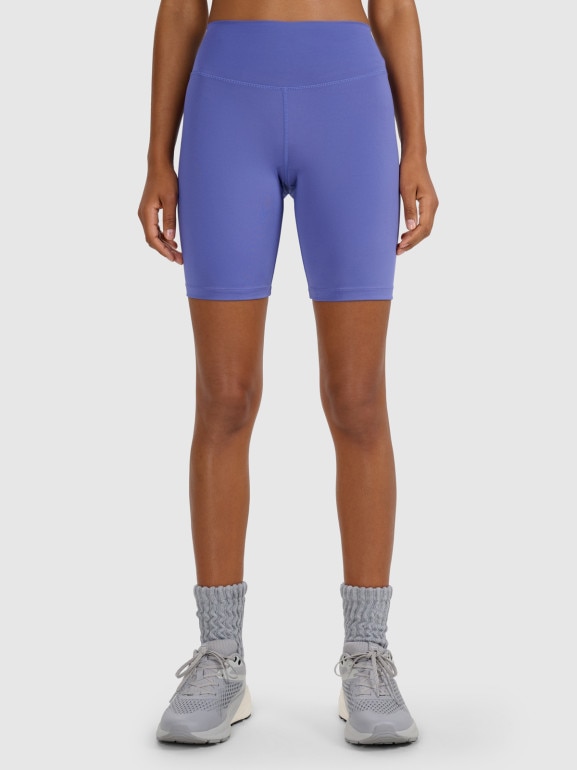 Damskie legginsy treningowe 4F 4FWAW25TFSTF052 - niebieskie