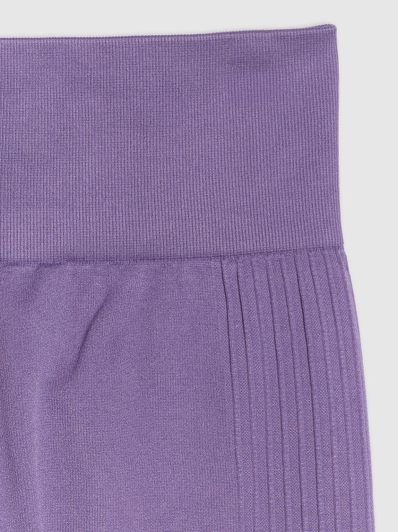 Damskie legginsy treningowe 4F 4FWAW25TFTIF359 - fioletowe