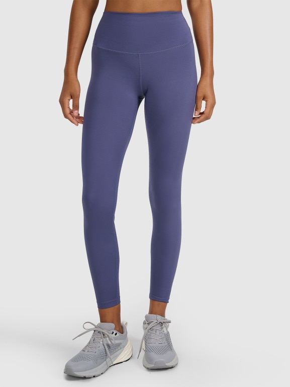 Damskie legginsy treningowe 4F 4FWAW25TFTIF360 - niebieskie