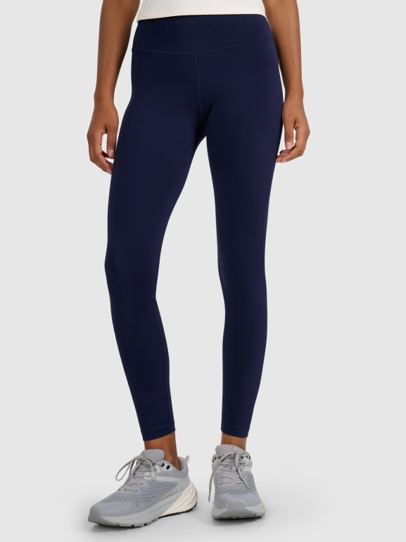 Damskie legginsy treningowe 4F 4FWAW25TFTIF360 - granatowe