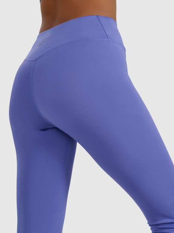 Damskie legginsy treningowe 4F 4FWAW25TFTIF362 - granatowe