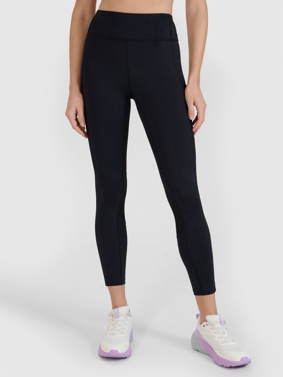 Damskie legginsy treningowe 4F 4FWSS25TFTIF304 - czarne