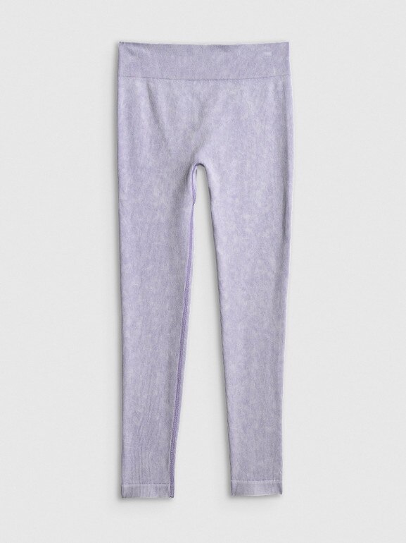 Damskie legginsy treningowe 4F 4FWSS26TFTIF399 - fioletowe