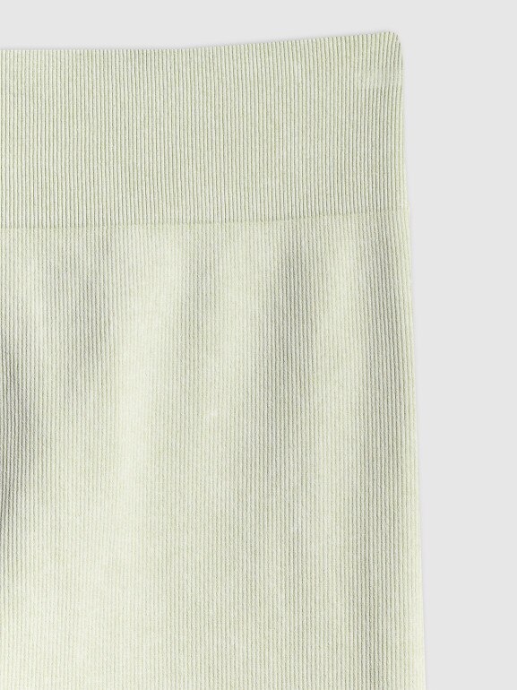 Damskie legginsy treningowe 4F 4FWSS26TFTIF399 - zielone