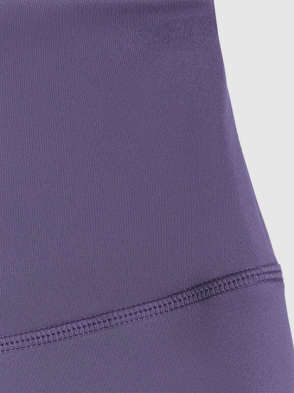 Damskie legginsy treningowe 4F 4FWSS26TFTIF419 - fioletowe