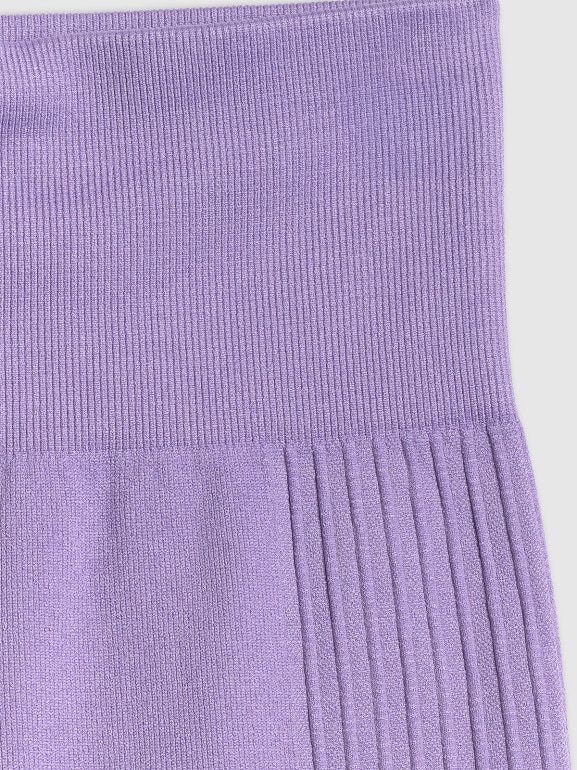 Damskie legginsy treningowe 4F 4FWSS26TFTIF420 - fioletowe