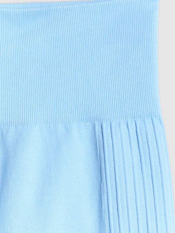 Damskie legginsy treningowe 4F 4FWSS26TFTIF420 - niebieskie