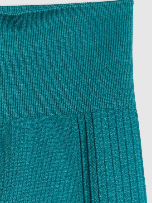 Damskie legginsy treningowe 4F 4FWSS26TFTIF420 - turkusowe