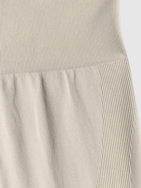 Damskie legginsy treningowe 4F 4FWSS26TFTIF457 - beżowe