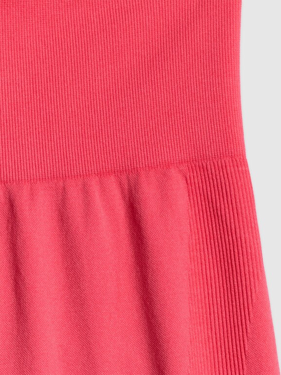Damskie legginsy treningowe 4F 4FWSS26TFTIF457 - koralowe