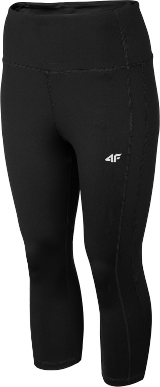 Damskie legginsy treningowe 4F NOSH4-SPDF002 - czarne