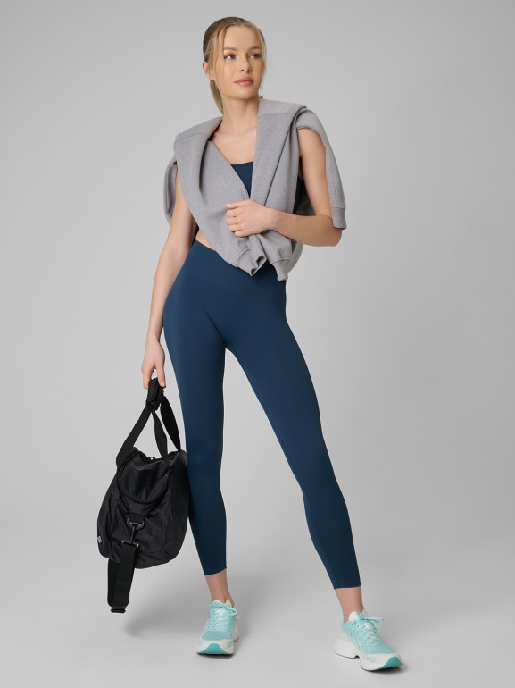 Damskie legginsy treningowe damskie 4F 4FRSS26TFTIF502 - zielone