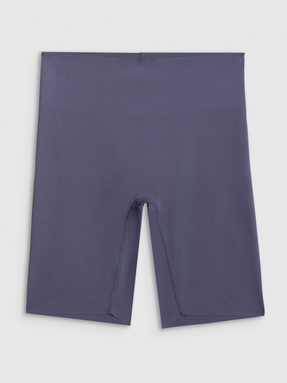 Damskie legginsy treningowe do jogi 4F 4FWSS26TFSTF073 - denim