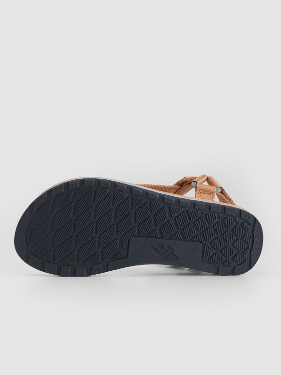 Damskie sandały 4F 4FRSS24FSANF054 - brązowe