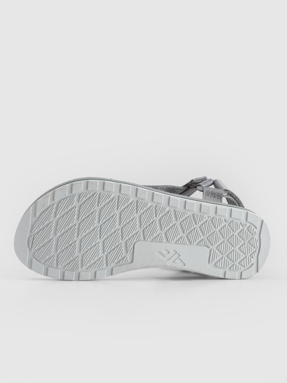 Damskie sandały 4F 4FRSS24FSANF054 - szare