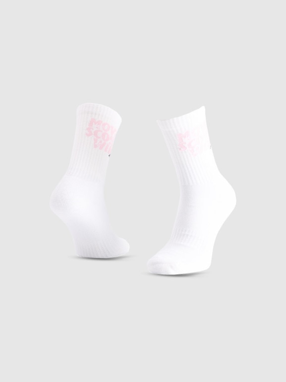 Damskie skarpetki (2-pack) 4F 4FRAW25USOCF522 - multikolor