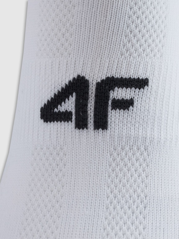 Damskie skarpetki treningowe (3-pack) 4F 4FWMM00UFSOF373 - białe