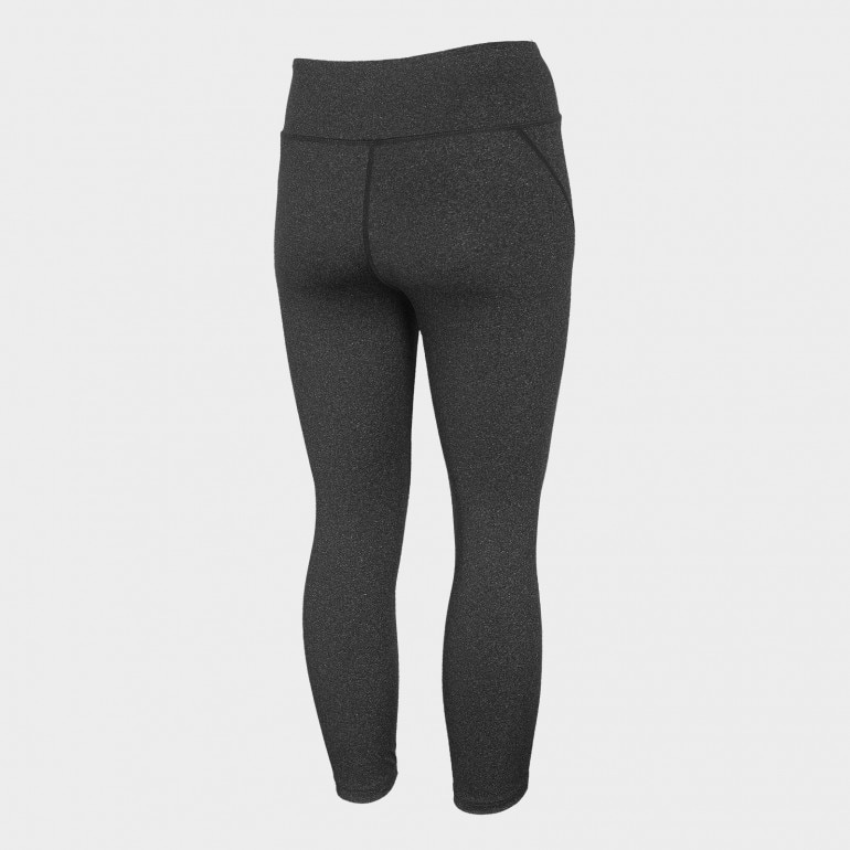 Damskie legginsy treningowe 4F NOSD4-SPDF312 - czarne