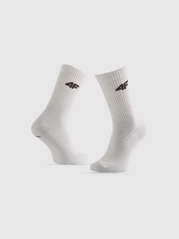 Damskie skarpetki wysokie (2-pack) 4F 4FRSS26USOCF0852 - multikolor