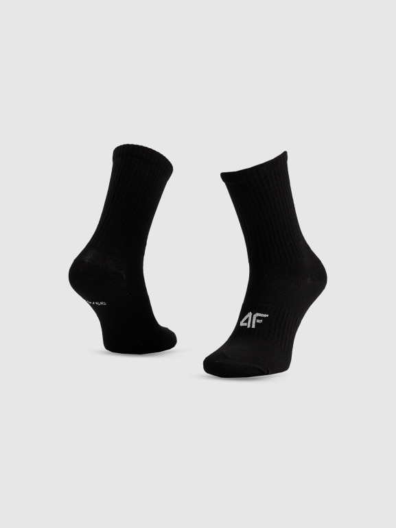 Damskie skarpetki wysokie (3-pack) 4F 4FRSS26USOCF0831 - multikolor