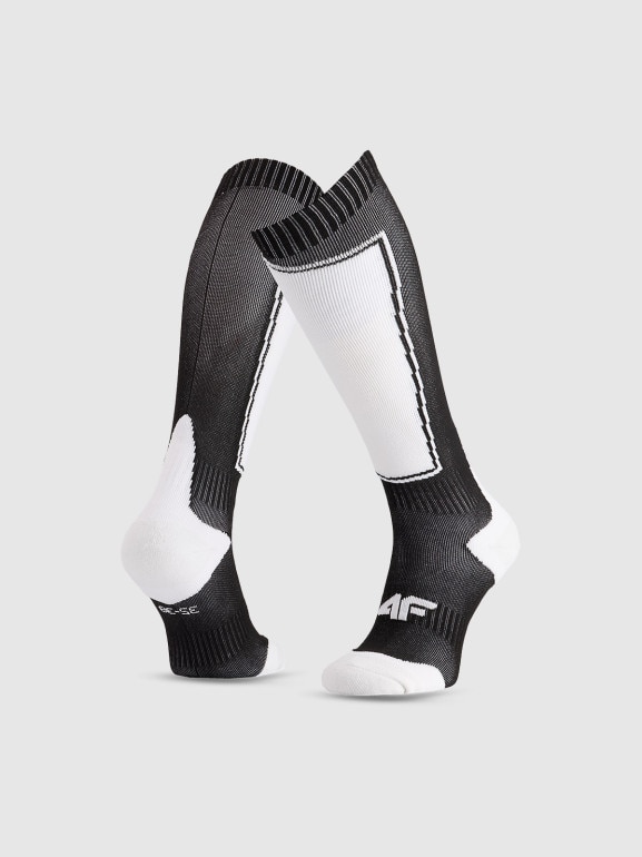 Damskie skarpety narciarskie 4F 4FRAW25UFSOF271 - czarne
