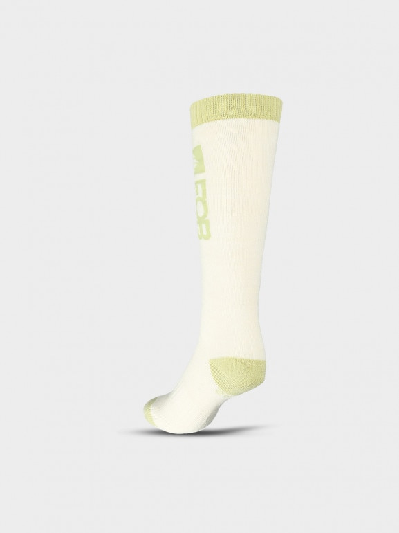 Damskie skarpety snowboardowe (2-pack) 4F 4FWAW24UFSOF151 - multikolor