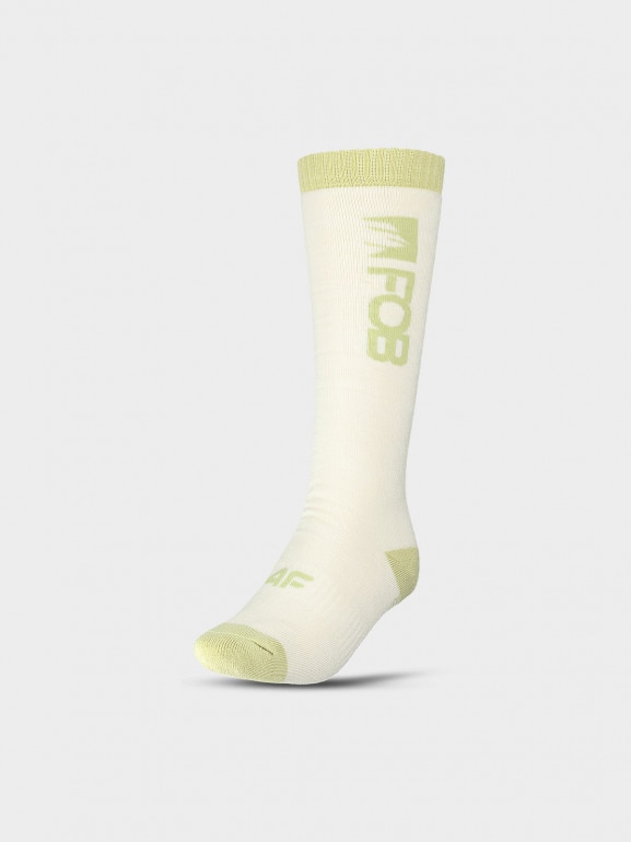 Damskie skarpety snowboardowe (2-pack) 4F 4FWAW24UFSOF151 - multikolor