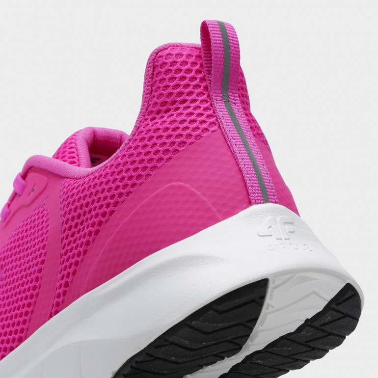 Damskie sneakersy 4F CIRCLE NOSD4-OBDS300 - fuksjowe