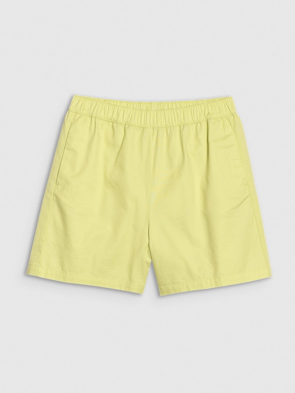 Damskie spodenki casual 4F 4FRSS25TSHOF750 - żółte