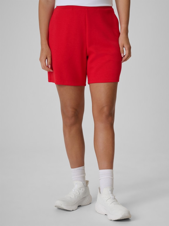 Damskie spodenki dresowe 4F 4FRSS26TSHOF0895 - czerwone