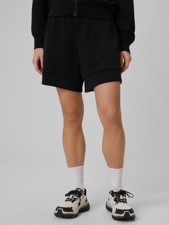 Damskie spodenki dresowe 4F 4FWSS26TSHOF717 - czarne