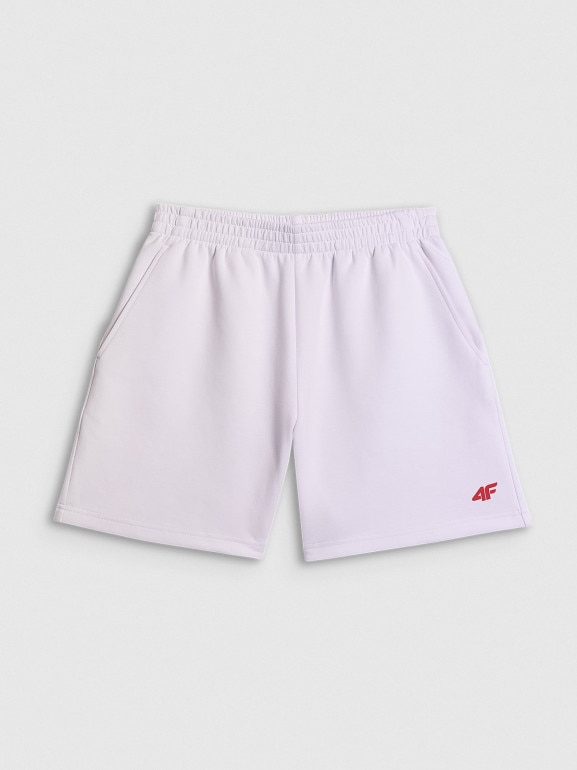 Damskie spodenki kibica 4F 4FRSS26TSHOF1003 - białe