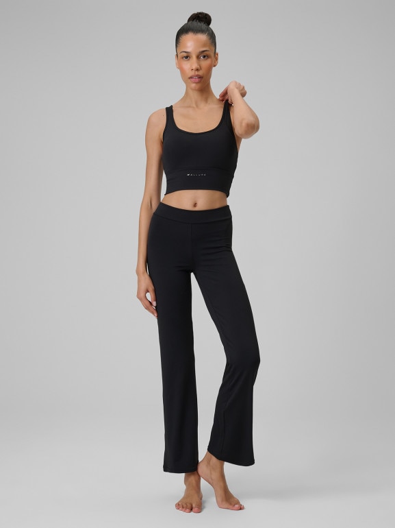 Damskie spodnie do jogi 4F 4FRSS26TFTRF1391 - czarne