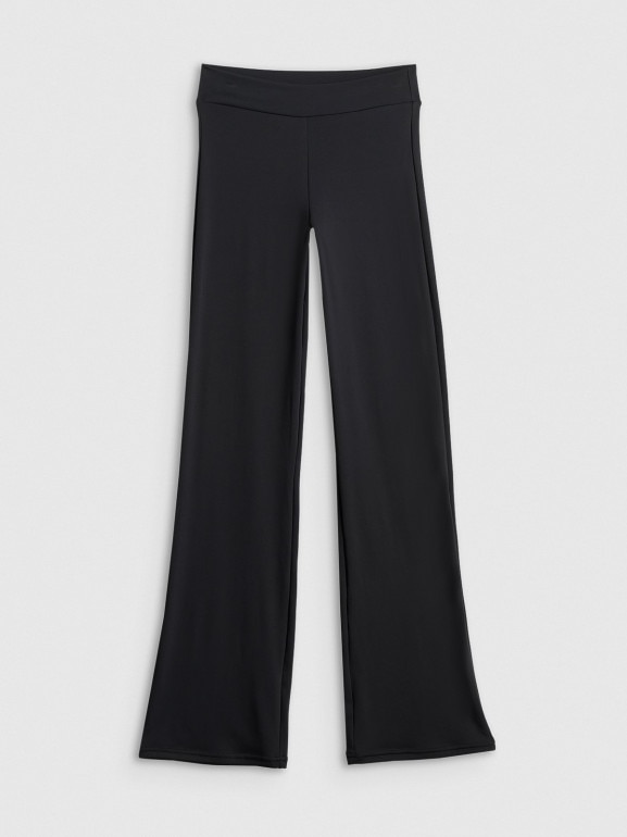 Damskie spodnie do jogi 4F 4FRSS26TFTRF1391 - czarne