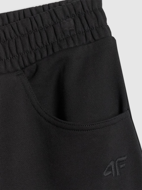 Damskie spodnie dresowe 4F 4FRSS26TTROF2011 - czarne