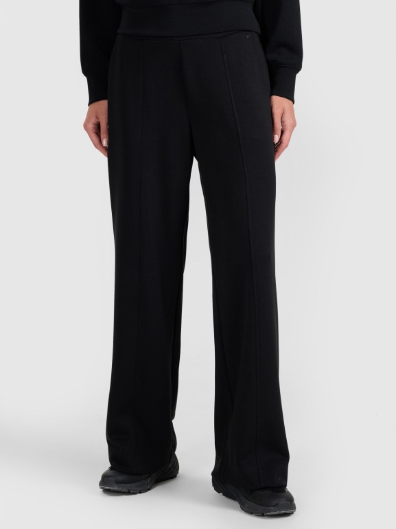 Damskie spodnie dresowe 4F 4FWAW25TTROF1181 - czarne