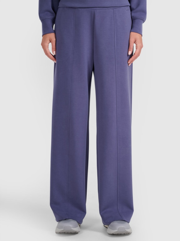 Damskie spodnie dresowe 4F 4FWAW25TTROF1181 - granatowe