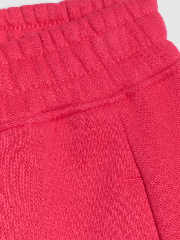 Damskie spodnie dresowe joggery 4F 4FRSS26TTROF1724 - czerwone