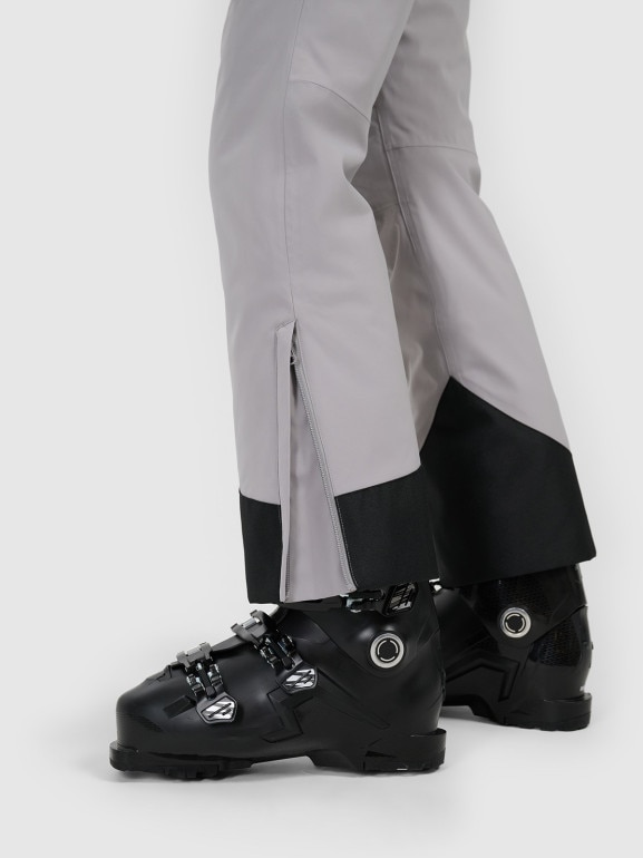 Damskie spodnie narciarskie 4F 4FWAW25TFTRF0941 - szare