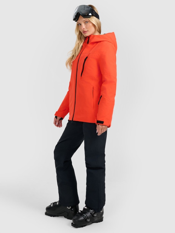 Damskie spodnie narciarskie 4F 4FWAW25TFTRF0944 - czarne