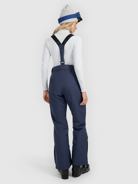 Damskie spodnie narciarskie 4F 4FWAW25TFTRF1157 - granatowe