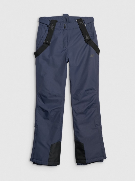 Damskie spodnie narciarskie 4F 4FWAW25TFTRF1157 - granatowe
