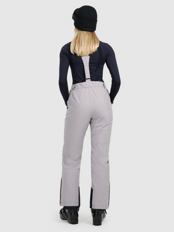 Damskie spodnie narciarskie 4F 4FWAW25TFTRF1157 - szare