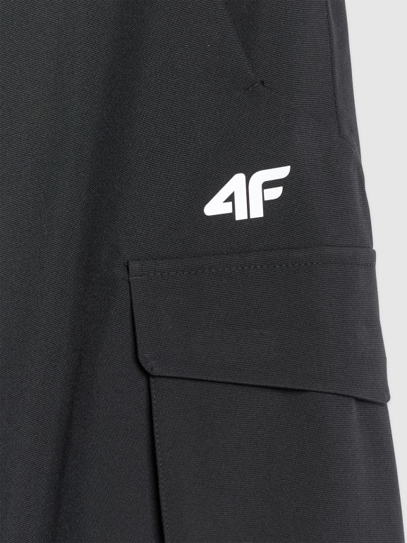 Damskie spodnie snowboardowe 4F 4FWAW25TFTRF1220 - czarne
