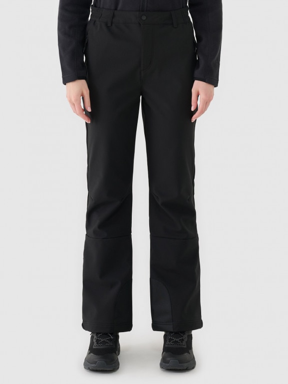 Damskie spodnie trekkingowe 4F 4FRAW24TFTRF1001 - czarne