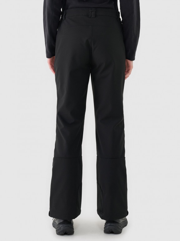 Damskie spodnie trekkingowe 4F 4FRAW24TFTRF1001 - czarne